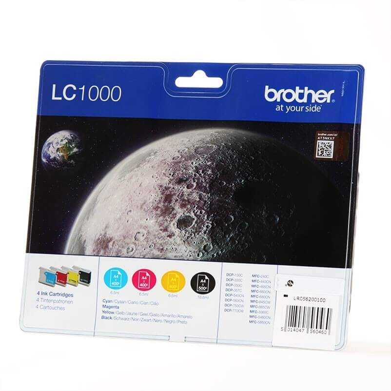 BROTHER Ink LC1000VALBPDR LC-1000 Multipack | Hem & Hobby | Pryloteket
