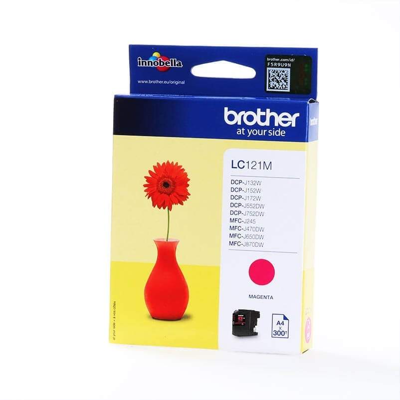BROTHER Ink LC121M LC-121 Magenta