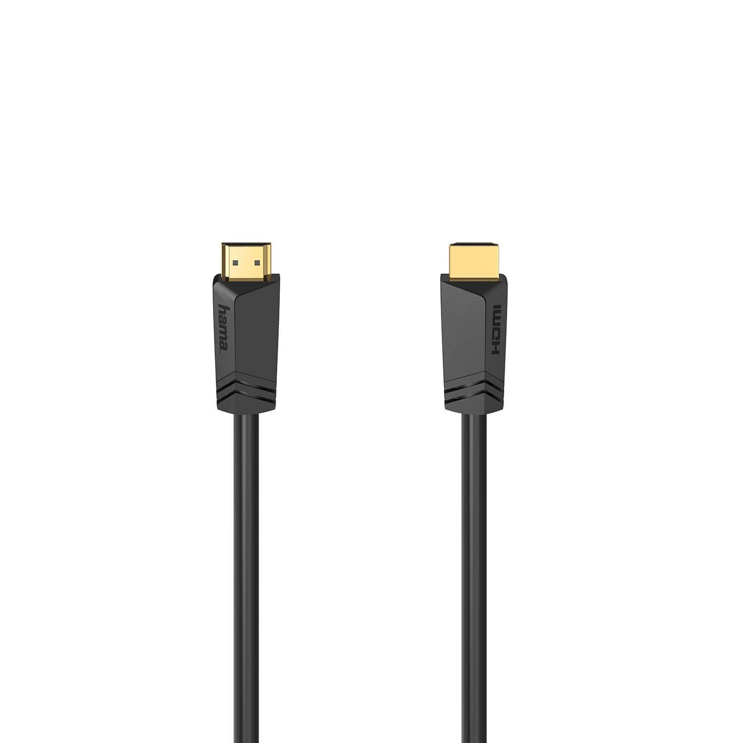 HAMA Kabel HDMI Ultra High Speed ​​8K 48Gbit/s 5,0m Guld