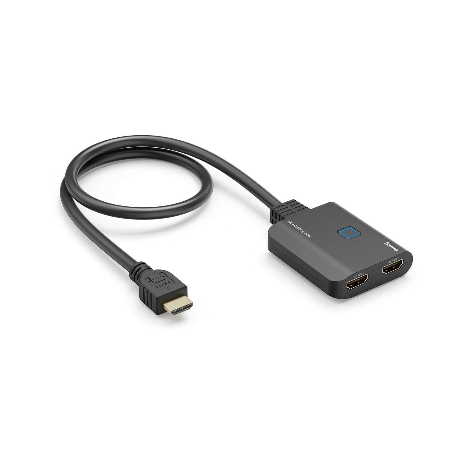 HAMA HDMI-Splitter 4K One In Two Out