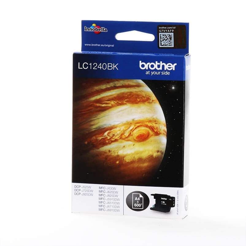 BROTHER Ink LC1240BK LC-1240 Black | Hem & Hobby | Pryloteket