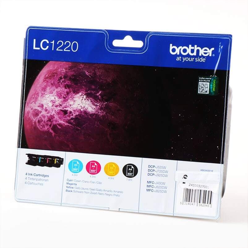 BROTHER Ink LC1220VALBPDR LC-1220 Multipack | Hem & Hobby | Pryloteket