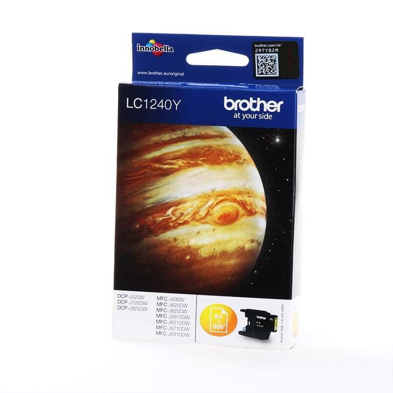 BROTHER Ink LC1240Y LC-1240 Yellow | Hem & Hobby | Pryloteket
