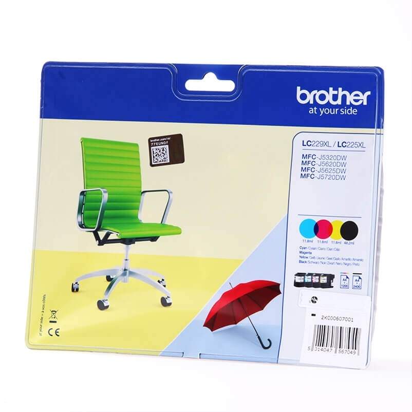 BROTHER Ink LC229XLVALBPDR LC-229XL Multipack | Hem & Hobby | Pryloteket