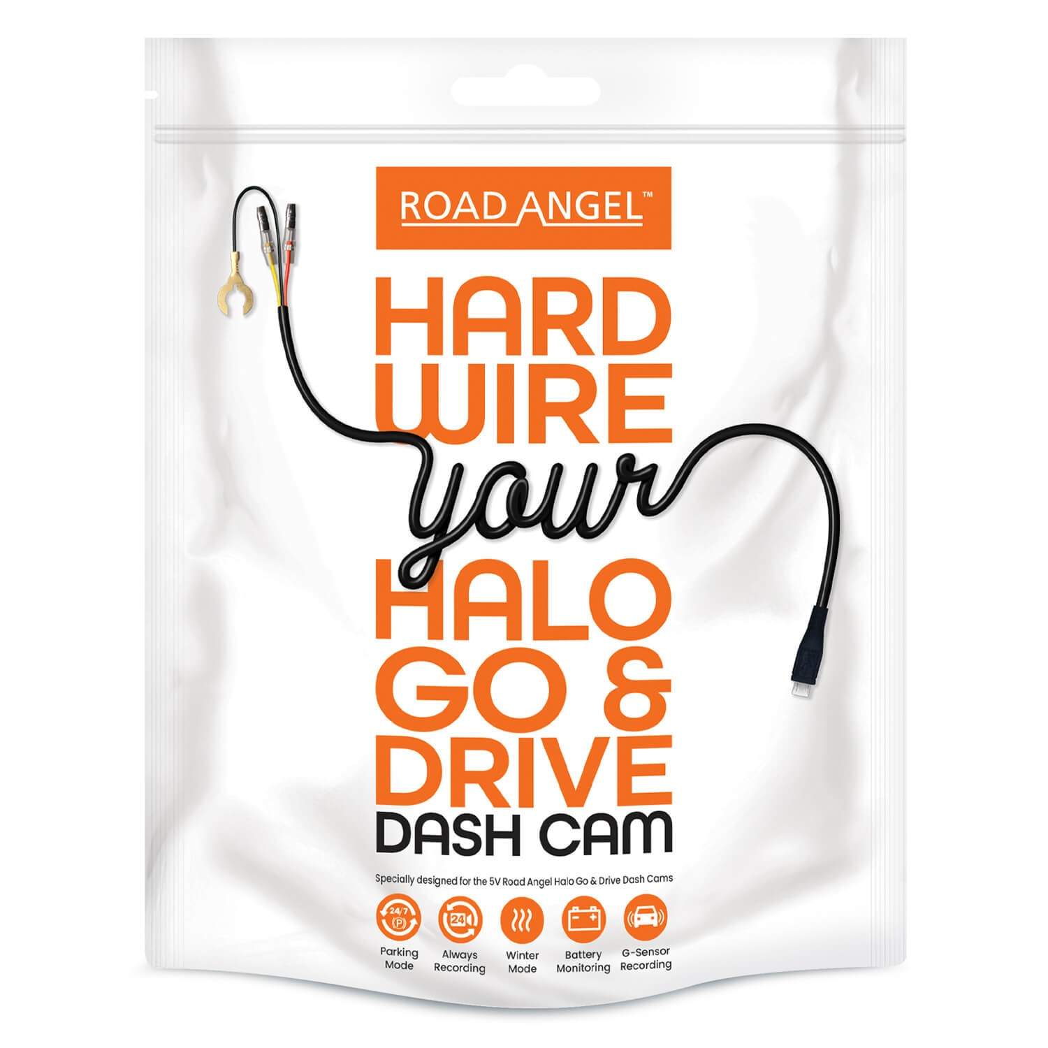 ROAD ANGEL Power Kit til Halo Start/Ignite