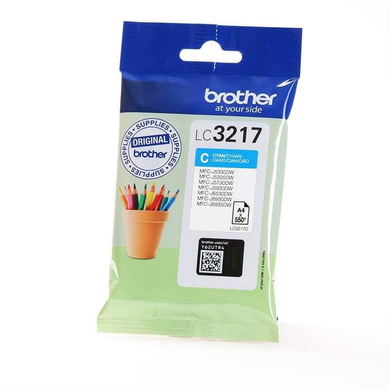 BROTHER Ink LC3217C LC-3217 Cyan | Hem & Hobby | Pryloteket