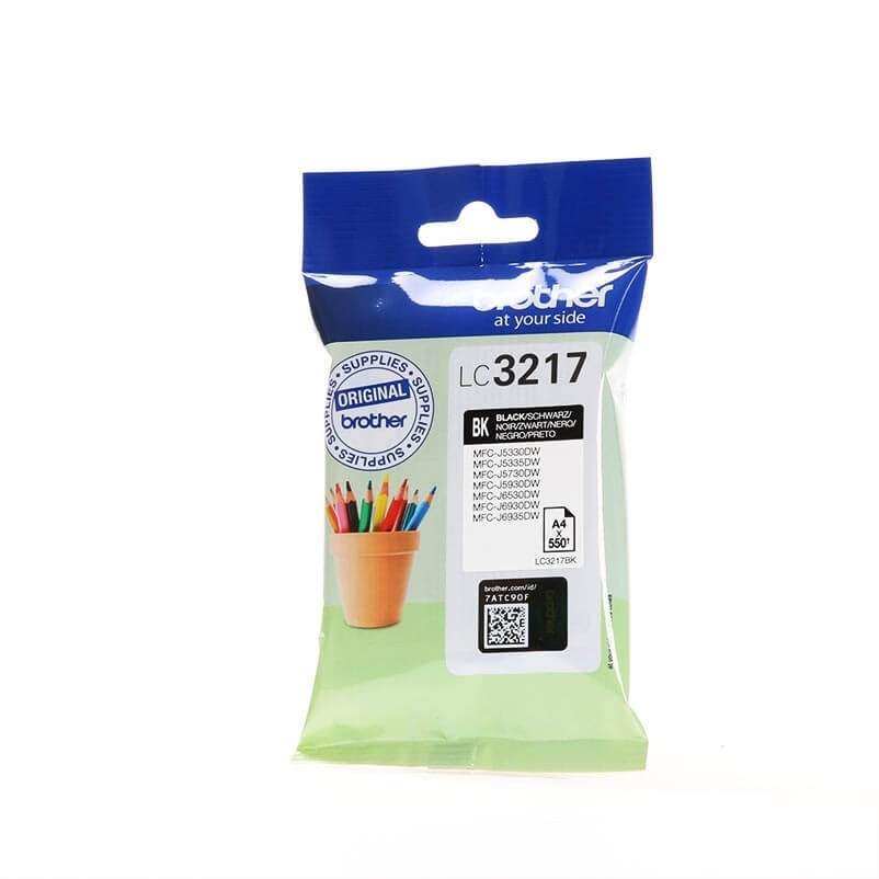 BROTHER Ink LC3217BK LC-3217 Black | Hem & Hobby | Pryloteket