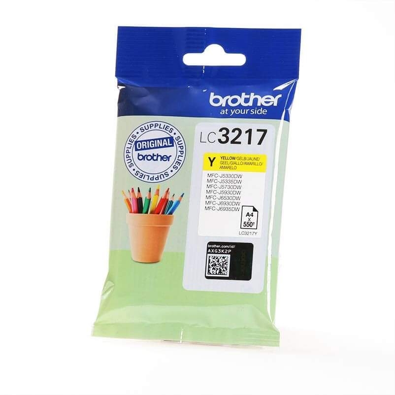 BROTHER Ink LC3217Y LC-3217 Yellow | Hem & Hobby | Pryloteket