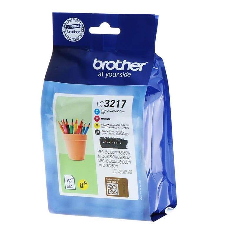 BROTHER Blæk LC3217VALDR LC-3217 Multipak