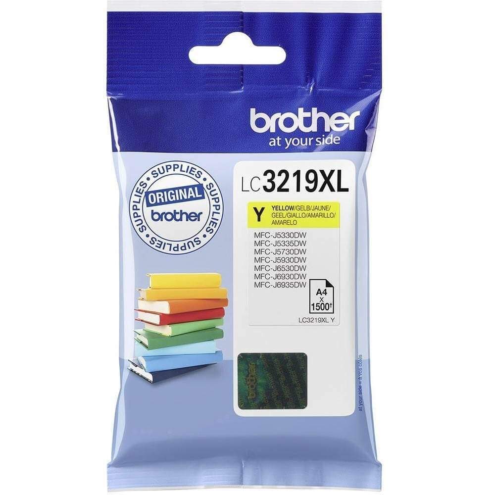 BROTHER Blæk LC3219XLY LC-3219XL Gul