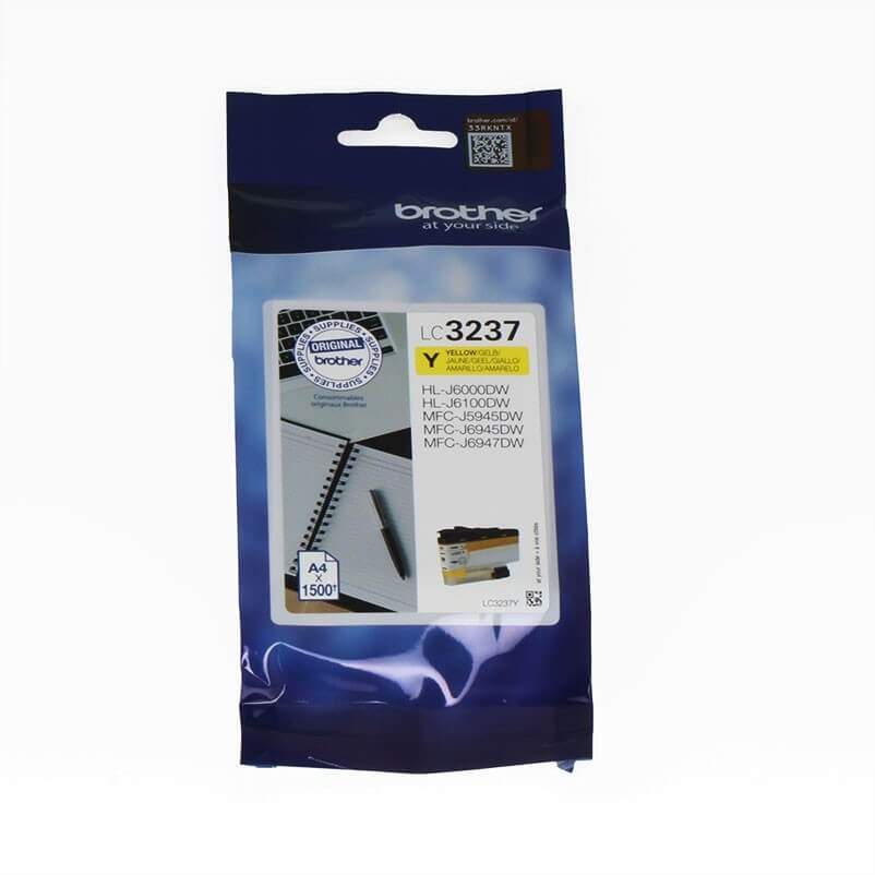BROTHER Ink LC3237Y LC-3237 Yellow | Hem & Hobby | Pryloteket