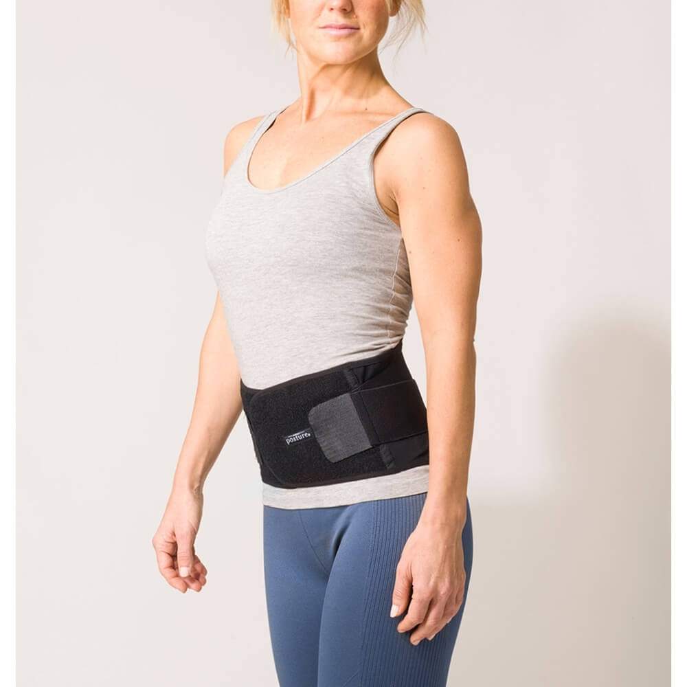 SWEDISH POSTURE Lower Back Belt Stabilize M Black | Hem & Hobby | Pryloteket