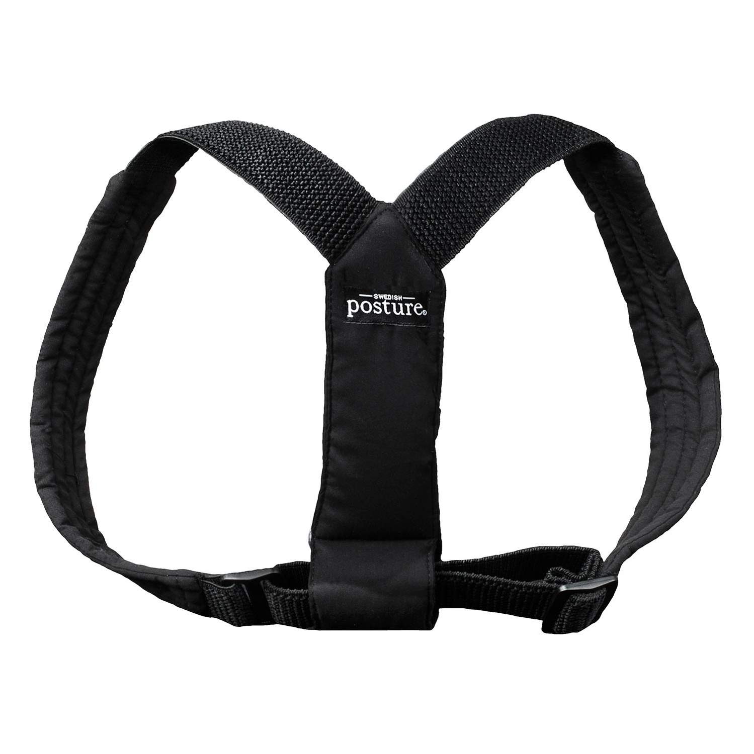 SWEDISH POSTURE Junior 6-12 vuotta Black Posture Brace