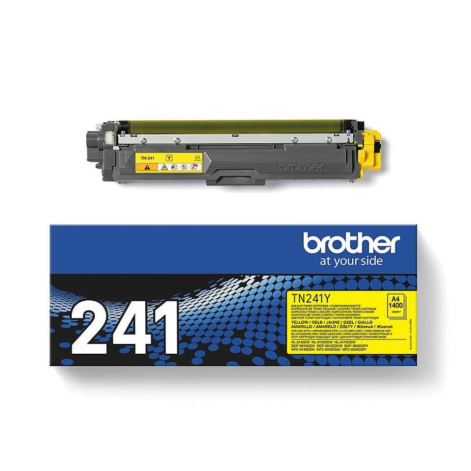 BROTHER Toner TN241Y TN-241 Yellow | Hem & Hobby | Pryloteket