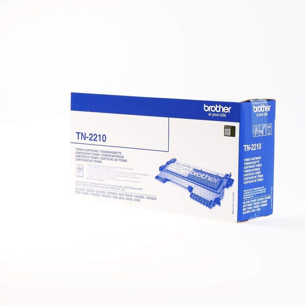 BROTHER Toner TN2210 TN-2210 Sort
