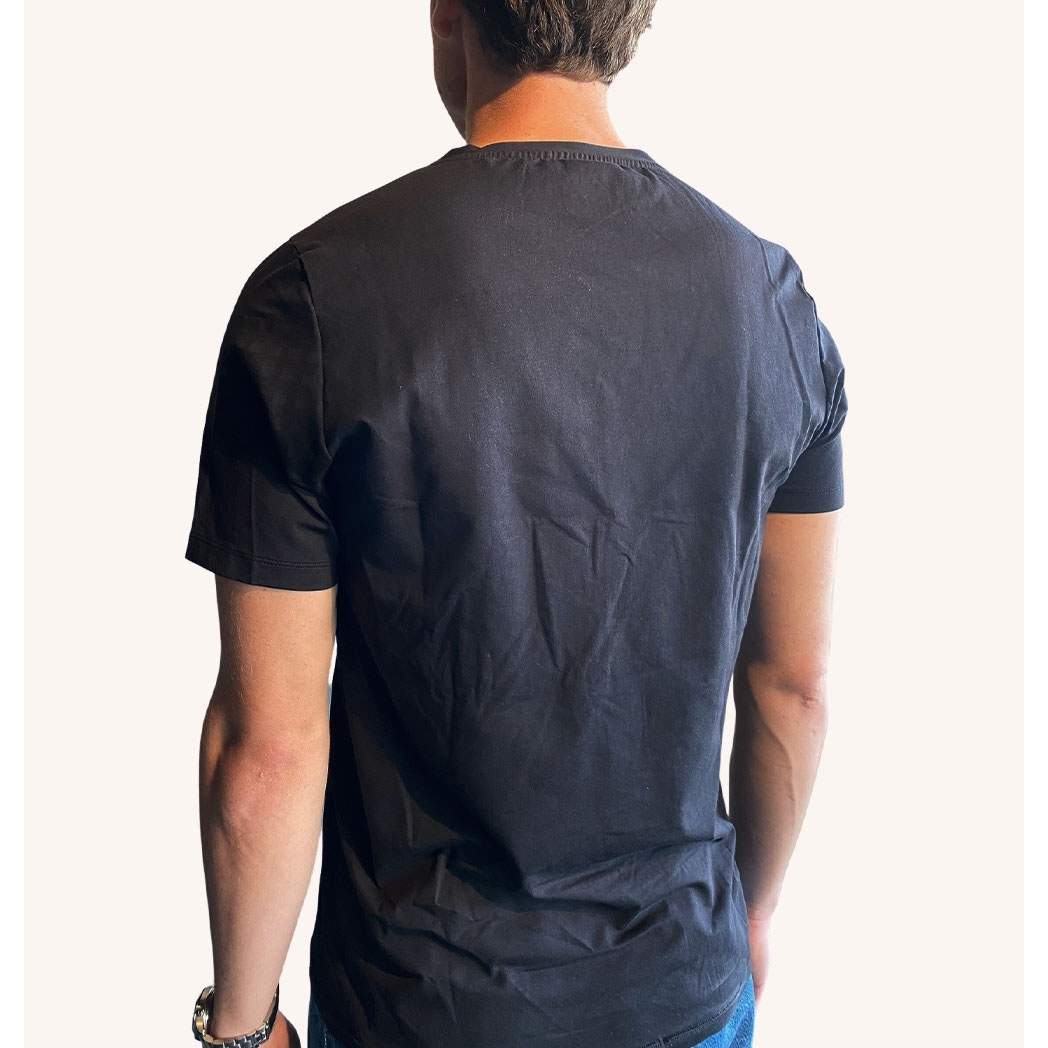 SVENSK HÅLLNING Alignment T-Shirt Bomull S Herr Svart | Hälsa & Skönhet - Personvård - Vård & Rehabilitering - Hållning | Pryloteket