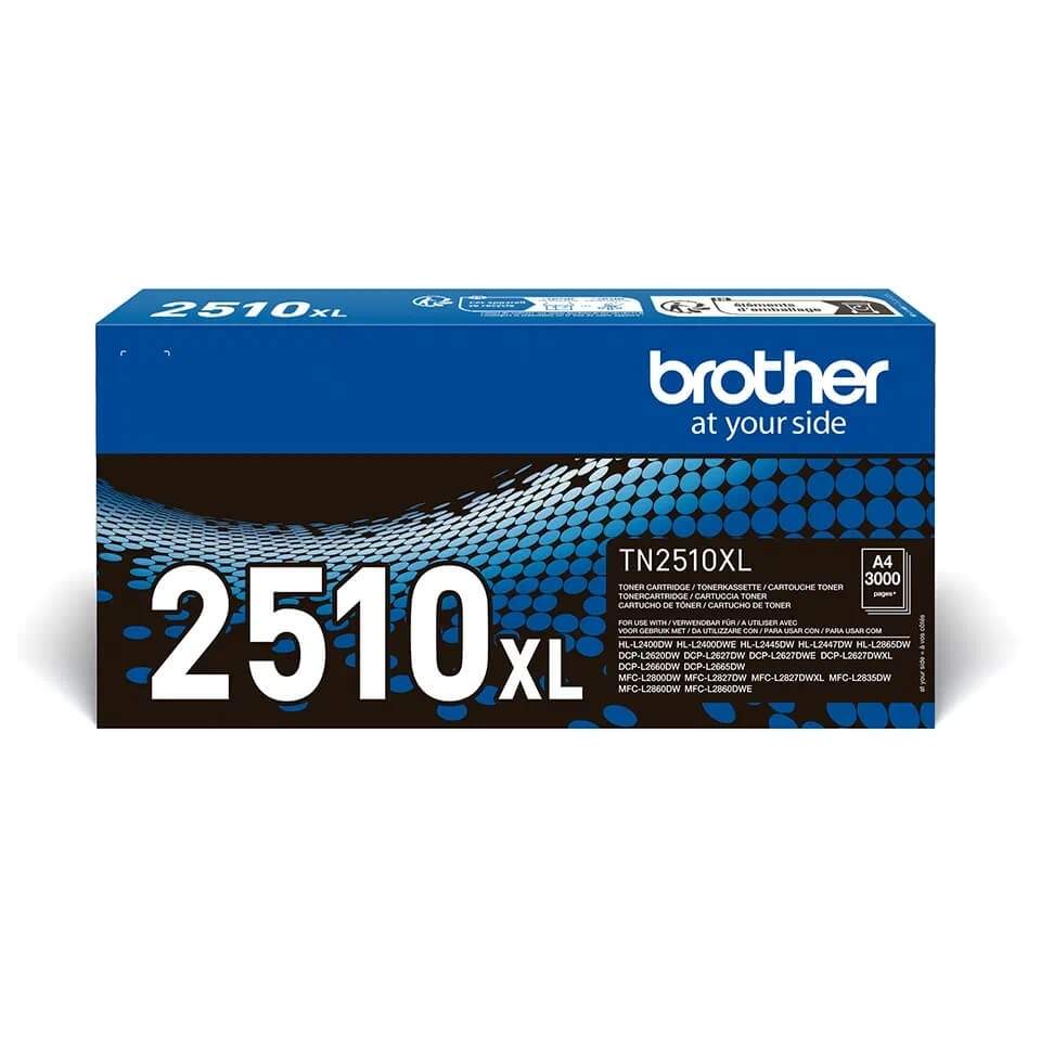 BROTHER Toner TN2510XL TN-2510 XL Black | Hem & Hobby | Pryloteket