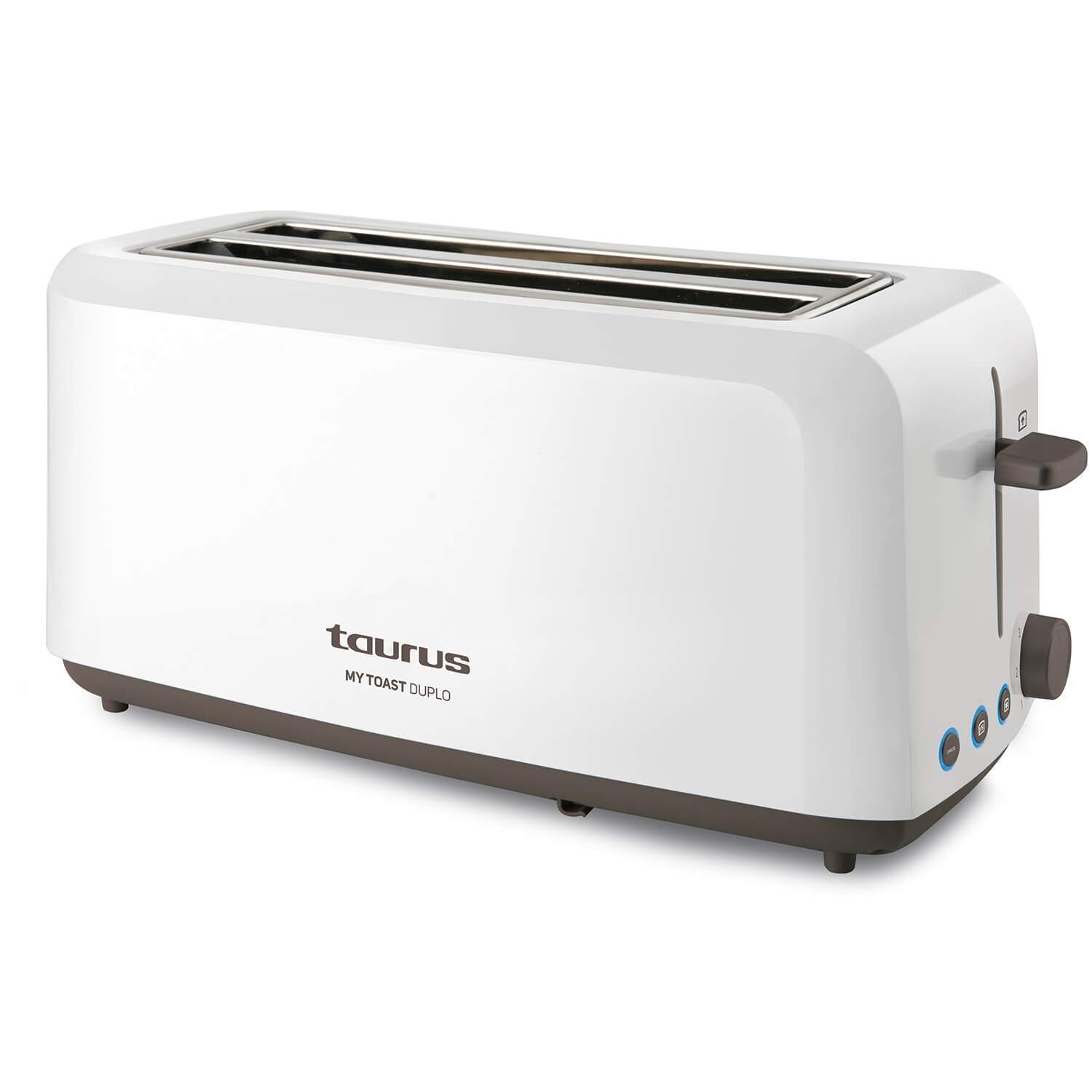 TAURUS Brødrister Mytoast Duplo To Slot Lang Hvid