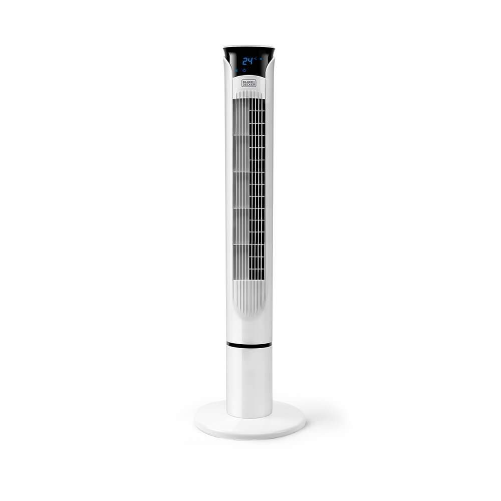 BLACK+DECKER Tårnventilator Hvid 102cm