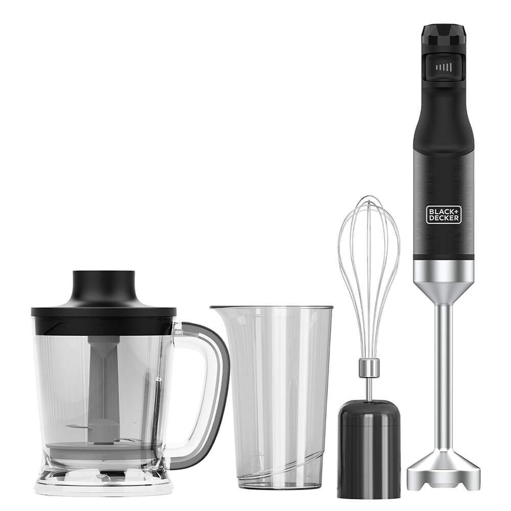 BLACK+DECKER Stavblender 1500W Sort Tilbehør