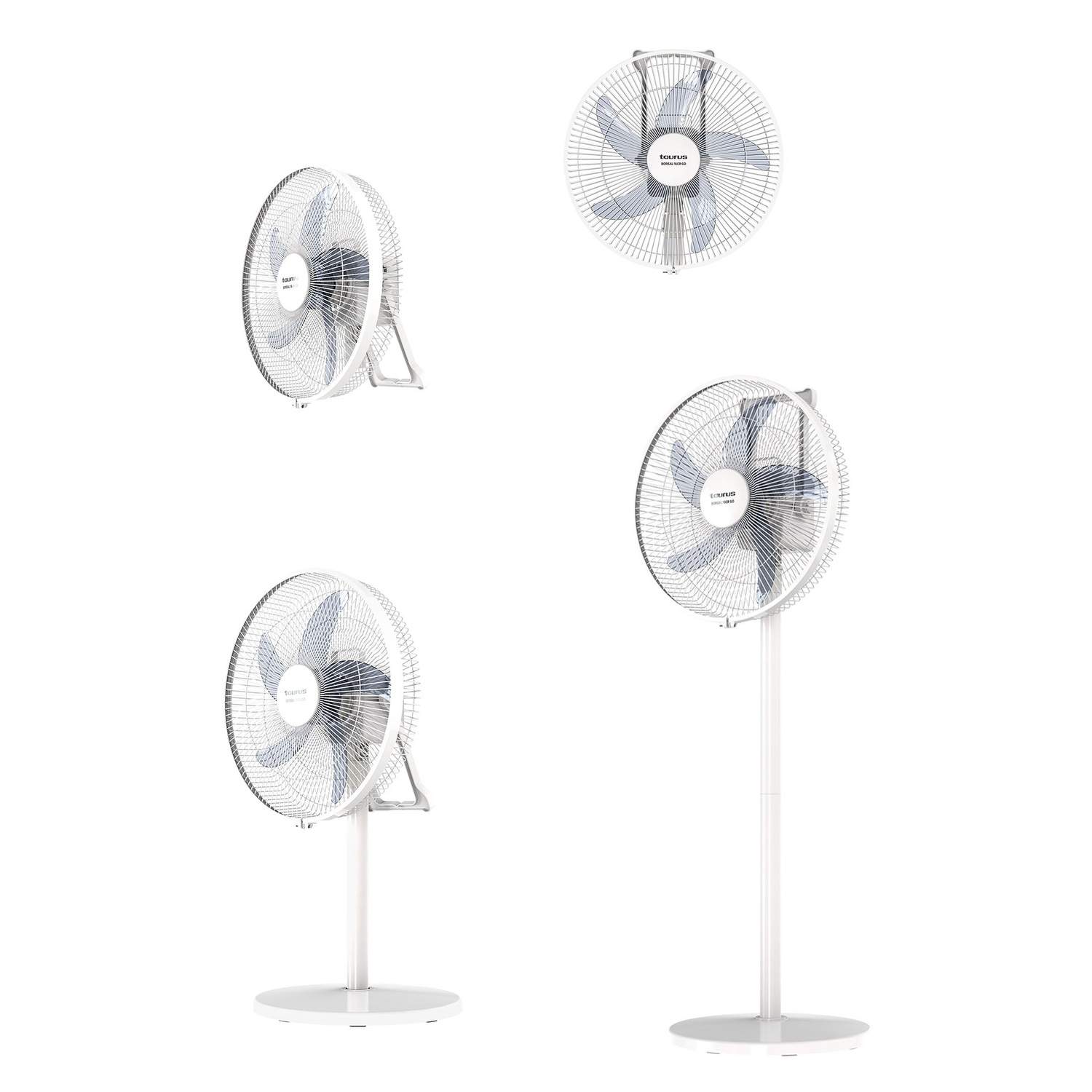 TAURUS Stand Fan 40cm Boreal 16 CR Go Genopladelig