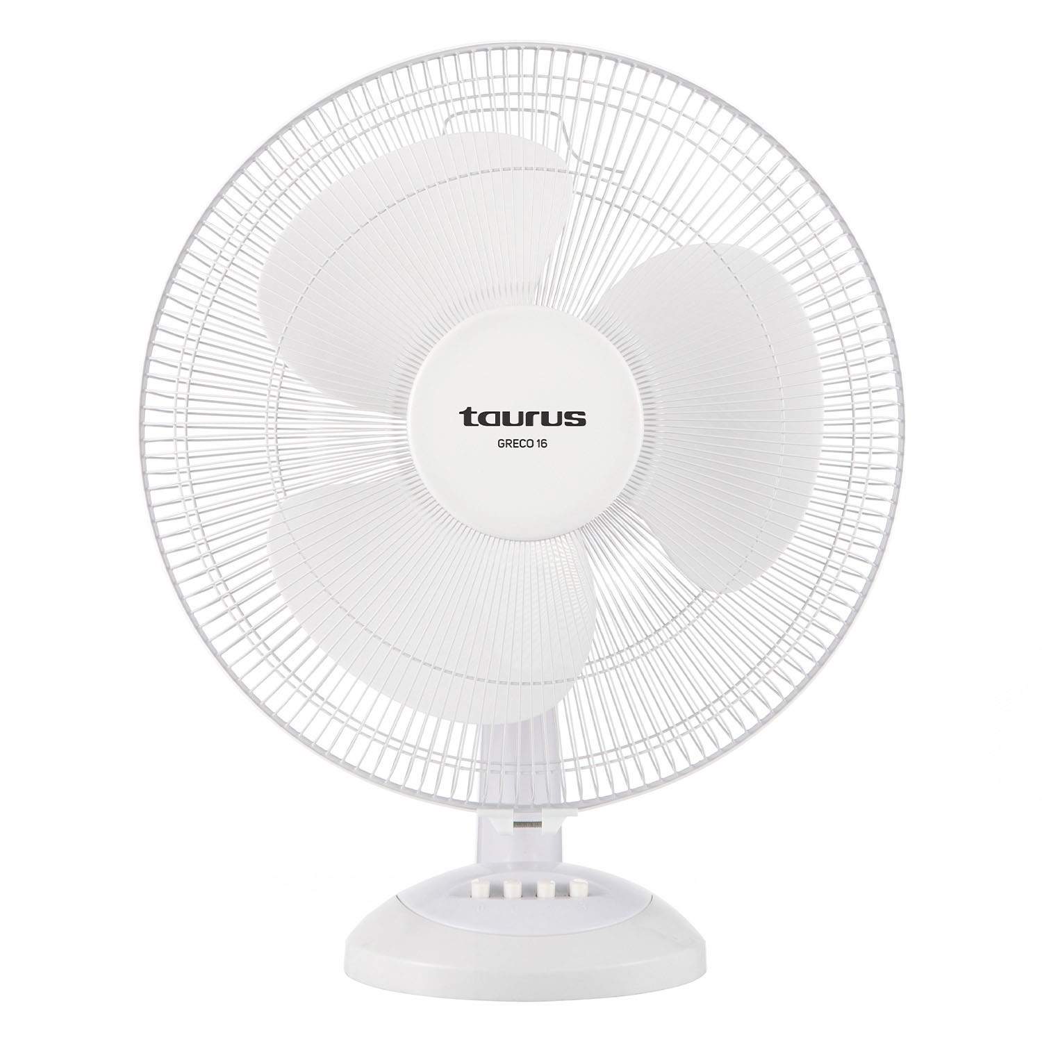 TAURUS Skrivebordsventilator 40cm Greco 16 Hvid