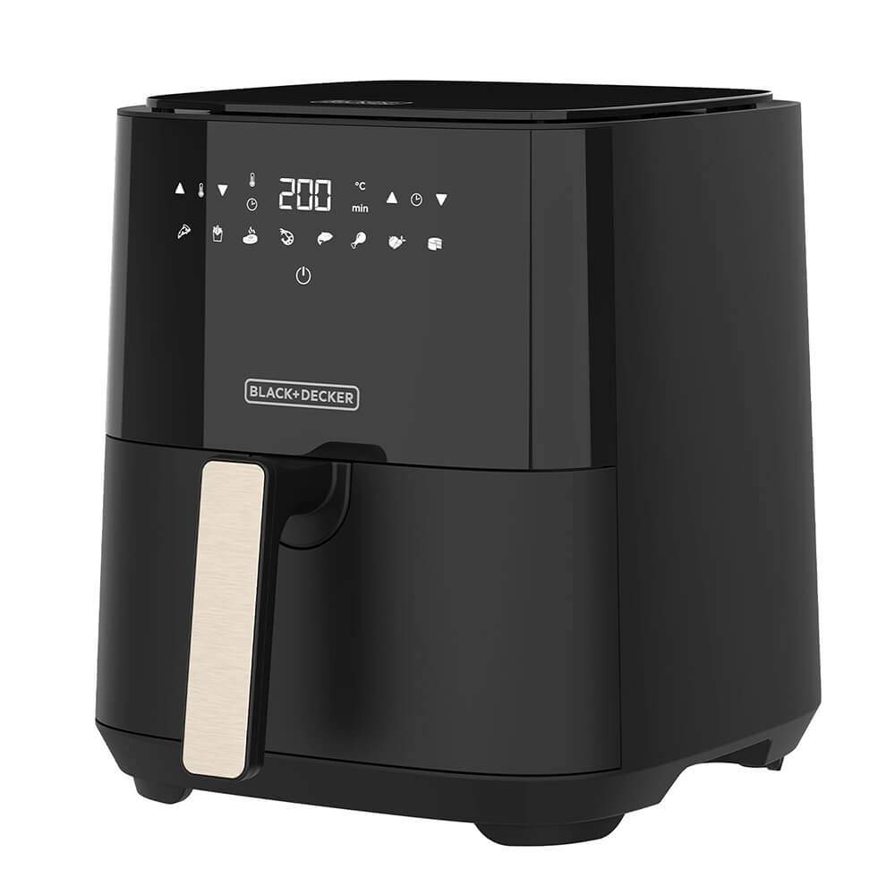 BLACK+DECKER Air Fryer Sort 5L 1450W