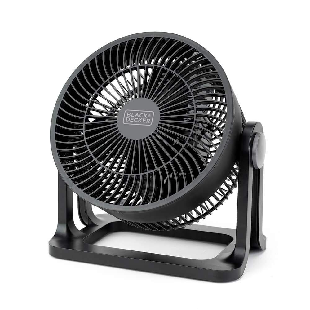 BLACK+DECKER Skrivebordsventilator 3 Blade Sort 30W