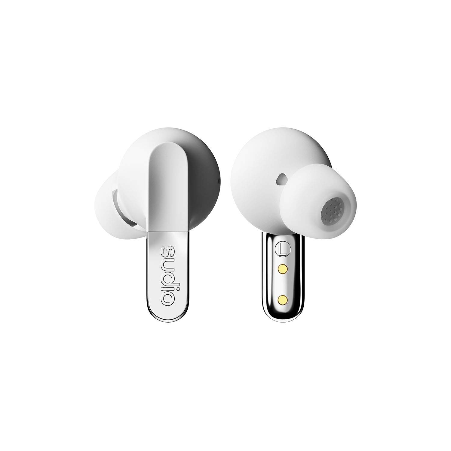 SUDIO Hovedtelefon N3 Pro Hvid In-Ear True Wireless