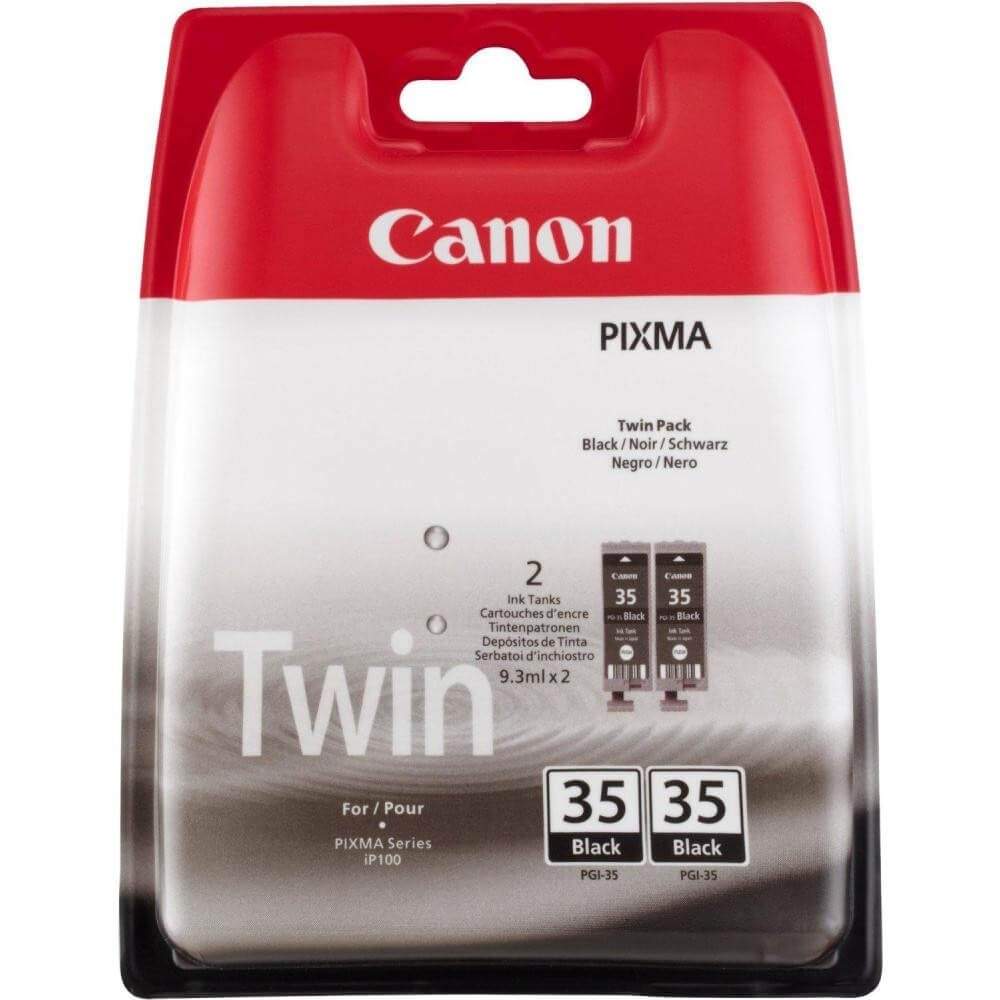 CANON Ink 1509B012 PGI-35 Black Twin Pack