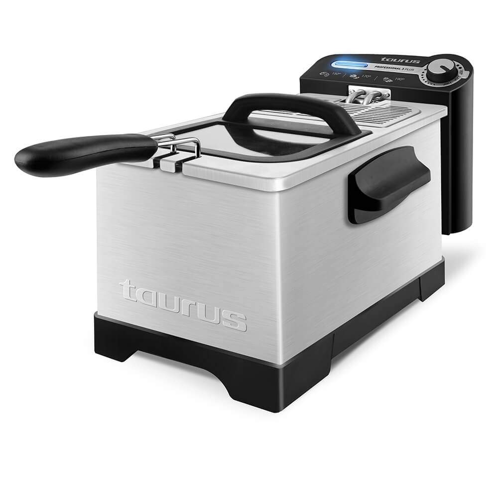 TAURUS Deep Fryer 3L Pro 3 Plus | Hem & Hobby - Hem & Hushåll - Kök - Köksredskap - Lock | Pryloteket