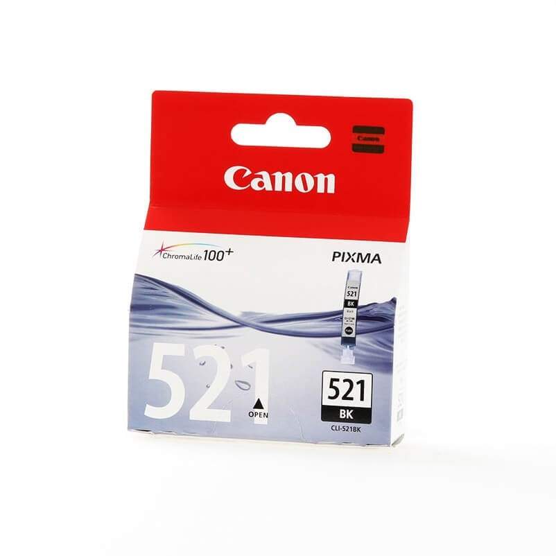 CANON Blæk 2933B001 CLI-521 Sort