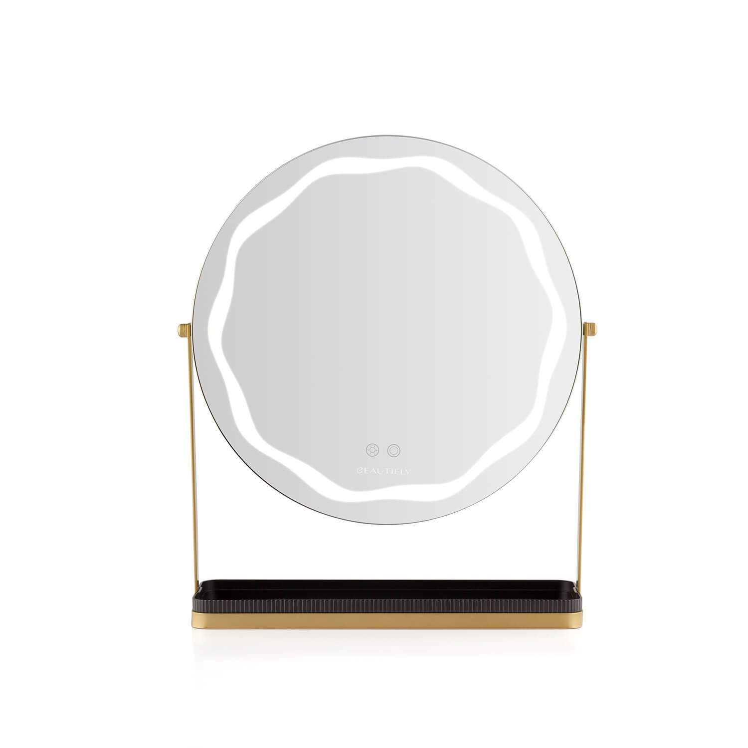 SMUKKER Spejl Rund LED Vanity