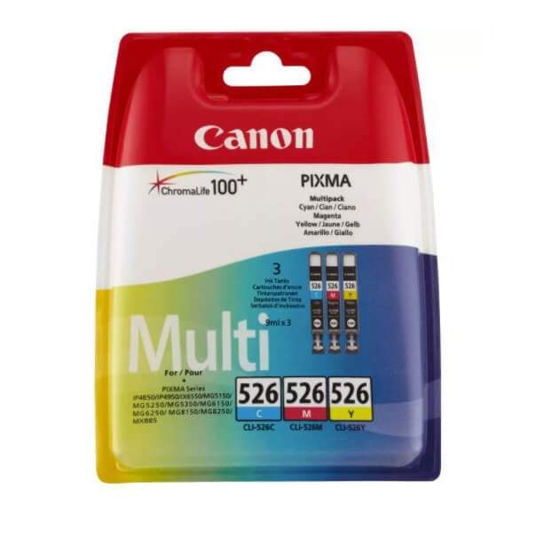 CANON Ink 4541B009 CLI-526 Farve Multipack