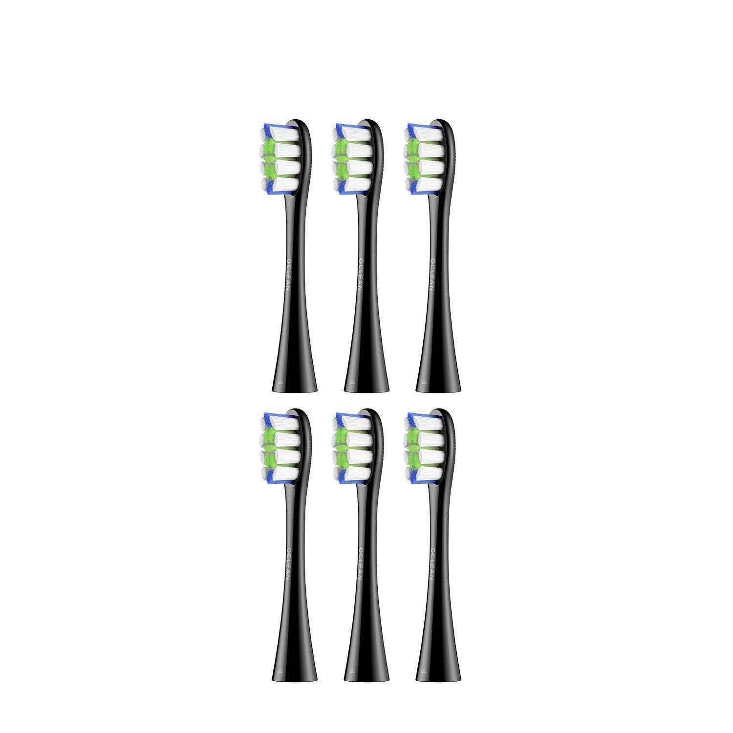 OCLEAN Brush Head Professional Clean 6 Pack Black