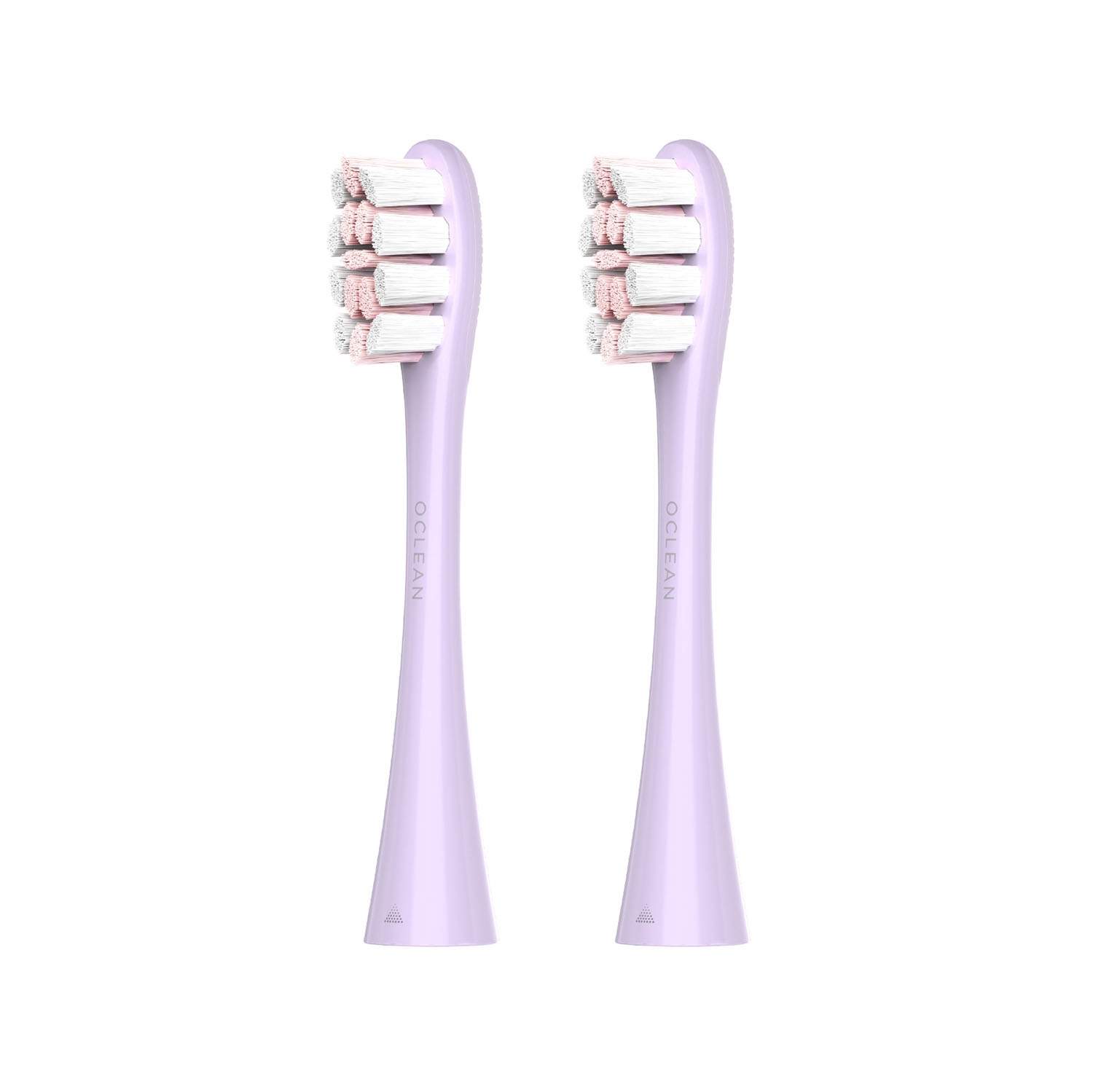 OCLEAN Brush Head Professional Clean 2 Pack Purple