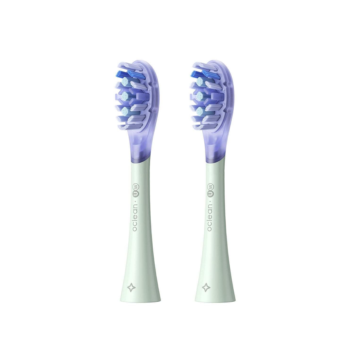 OCLEAN Børstehoved Ultra White 2 Pack Green