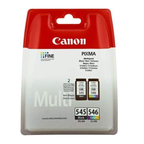 CANON blæk 8287B005 PG-545/CL-546 Multipack