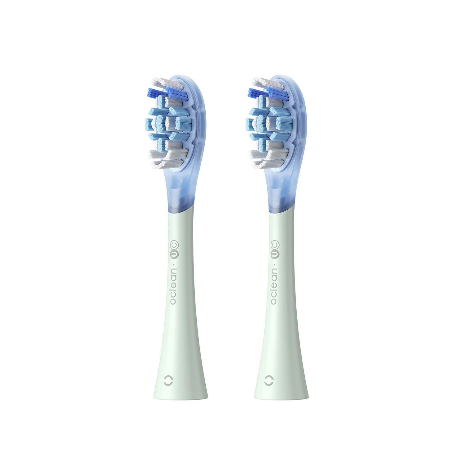 OCLEAN Børstehoved Ultra Clean 2 Pack Grøn