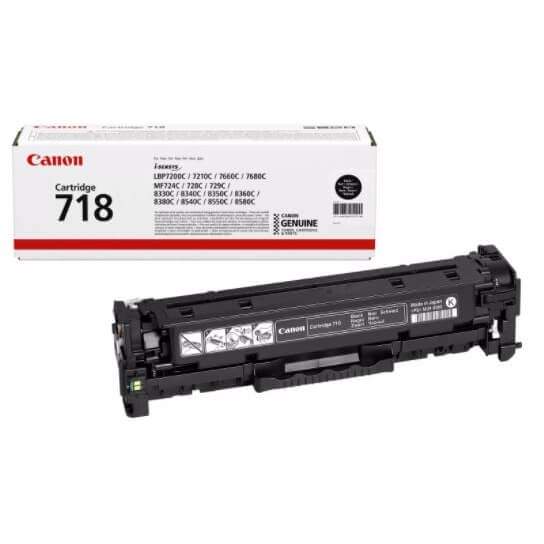 CANON Toner 2662B002 718 Sort