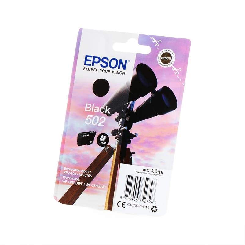 EPSON Ink C13T02V14010 502 sort kikkert