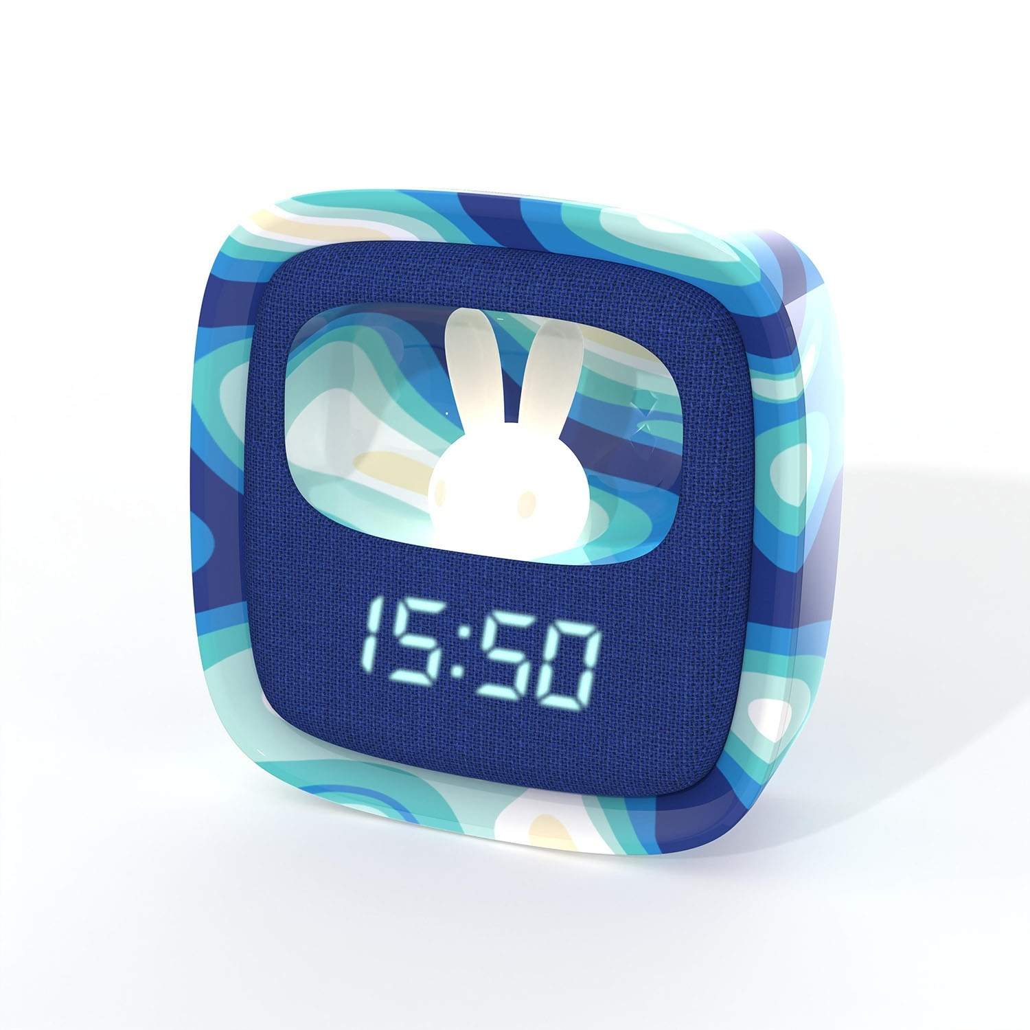 MOB väckarklocka med ljus Billy Clock Blue Wave | Hem & Hobby - Husdjur - Katt | Pryloteket