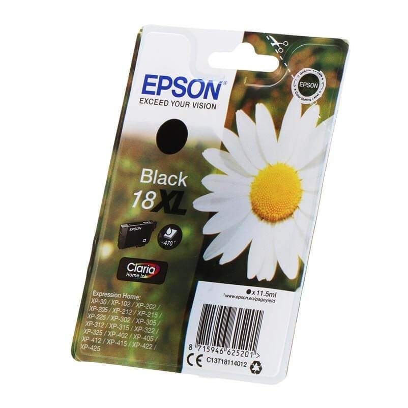 EPSON Ink C13T18114012 18XL Sort Daisy
