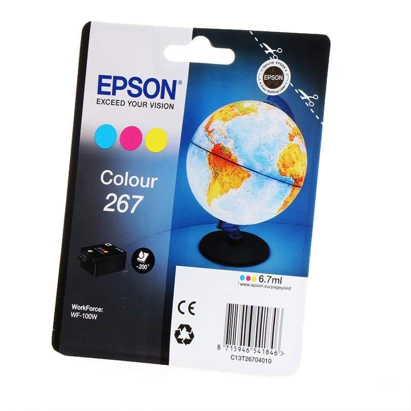 EPSON Ink C13T26704010 267 Color Globe