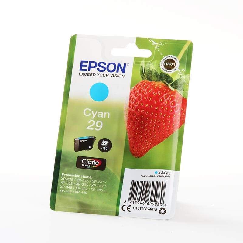 EPSON Ink C13T29824012 29 Cyan Strawberry