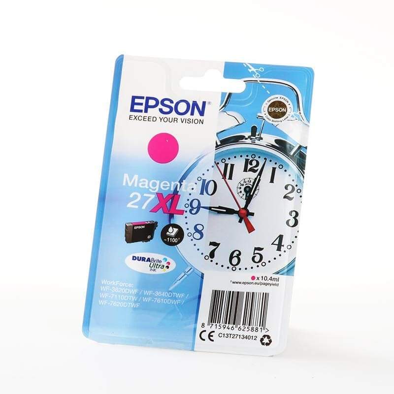EPSON Ink C13T27134012 27XL Magenta vækkeur