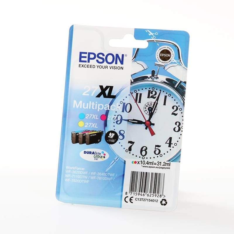 EPSON Ink C13T27154012 27XL Multipack vækkeur
