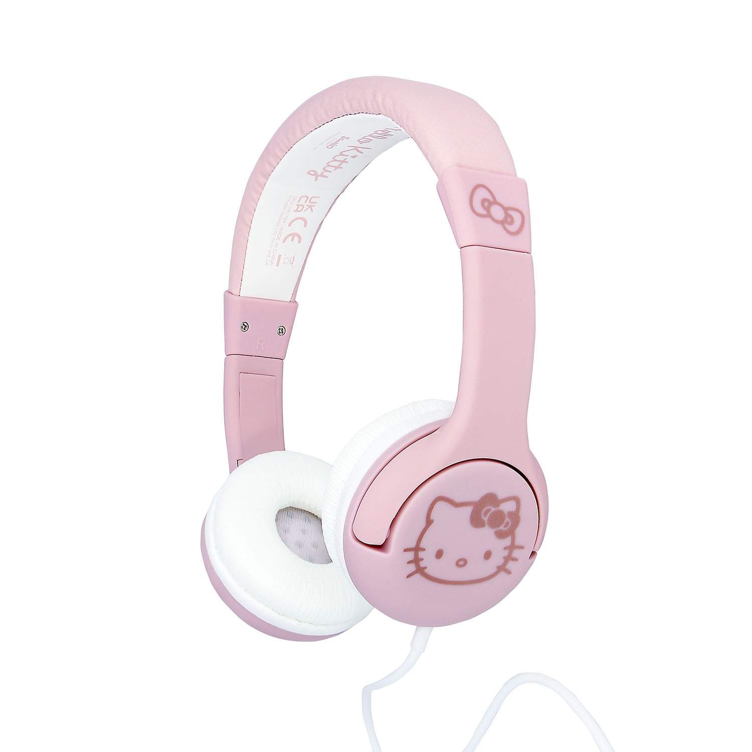 HELLO KITTY Hovedtelefoner Kablet On-Ear 85dB Rose