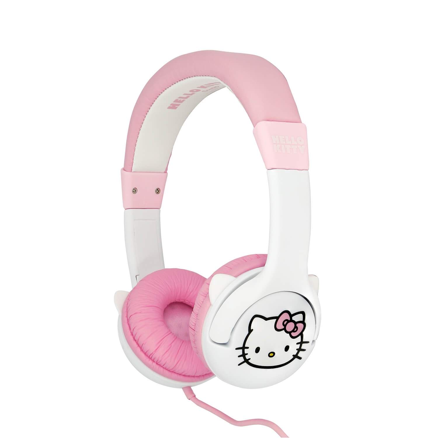 HELLO KITTY Hörlurar Rosa Trådbunden On-Ear 85dB med öron | Elektronik - Speltillbehör - Nintendo - Nintendo Switch | Pryloteket