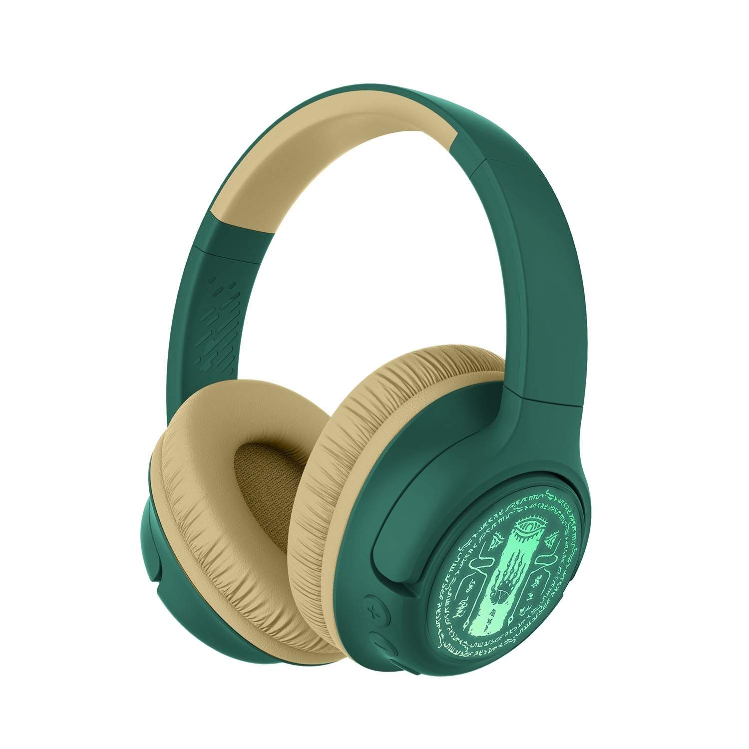 ZELDA hörlurar Over-Ear trådlös LED-ljusdelning Aux